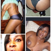 Black MILF wife in panties