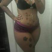 tattooed hood cutie semi nude