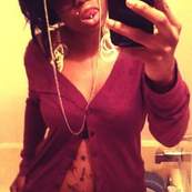 tattooed hood cutie semi nude