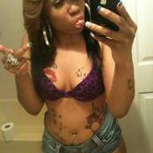 tattooed hood cutie semi nude