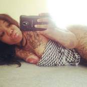 tattooed hood cutie semi nude