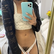 Tease my hairy pussy 