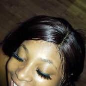 Pretty redbone bitch in fishnet posing 