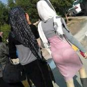 So many big asses under those burqas