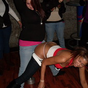 Getting loose in the club