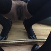 dmv witey pinstripes and stockings