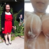 Tia vang naked