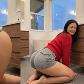 Asian MILF Dressed Undressed
