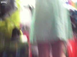 Wally world upskirt