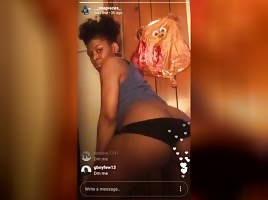 ig live twerk pretty ass