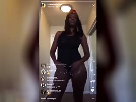 Instagram live thot 3