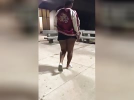 twerking in park