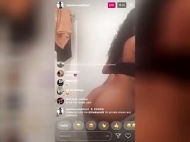 IG thot @thekiaredd nude twerk