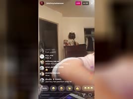 IG bitchmynamesnow twerkin 