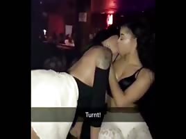 Girls kissing 