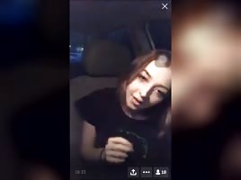 Changing in car on scope