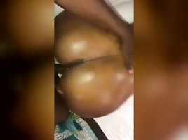 Big Booty Ebony Getting Fucked Doggystyle