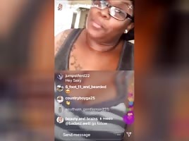 Bbw  ig live flashing tits