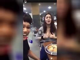 showing friends 