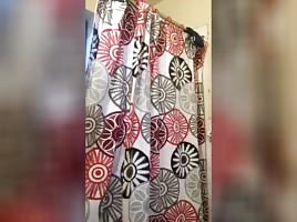 Teasing in shower