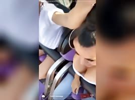 Whole titty out 