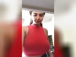 playing with tits