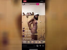 Chvn@@ in the locker room