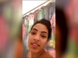 Shower boob flash 