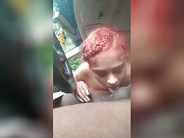 Nerdy lil thot ends up cum in mouth lol
