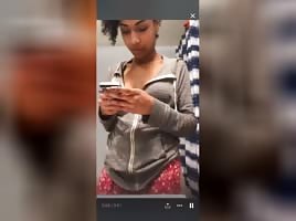 Sexy ebony peri