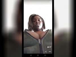Ebony babe let them big boys out 