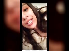Drunk girl teasing on periscope
