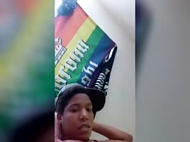 Beautiful black girl with big boobs