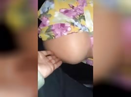 White slut in Uber