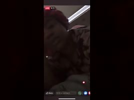 Fb live ass out no panties 