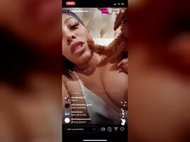 K Michelle showing more nip this time