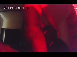masked thot getting her throat used like a pussy.