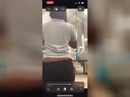 At work being a thotty