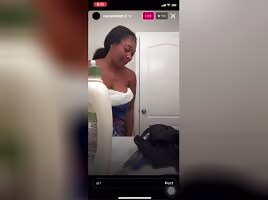 Showing the goods on live