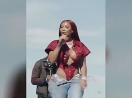 Thot rapper nip slip