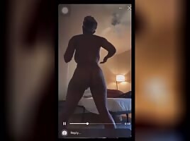K0kakaine aka bbia.k twerking naked again