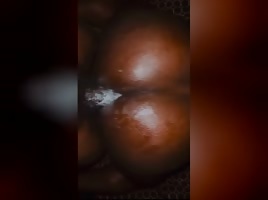 Creaming on the dick