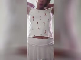 No panties 