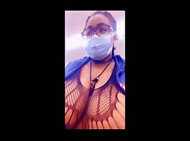 Flashing tits in CVS 