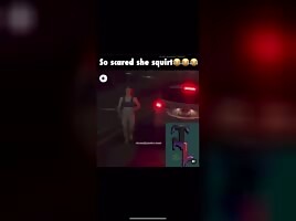 scared the squirt outta her