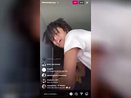 Backshots to facial on live