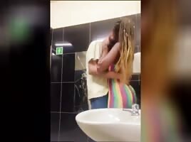 Freak In the nightclub toilet