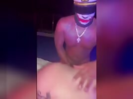 Tatted latina BBC beatdown