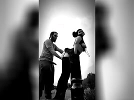 Slutty goth girl gets fucked at the grave